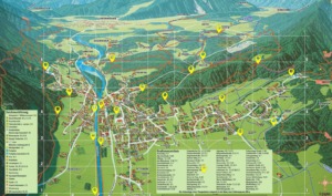 Übersichtskarte aller Hundetoiletten auf dem Gemeindegebiet Marquartstein