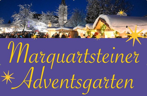 Adventsgarten nur Schrift
